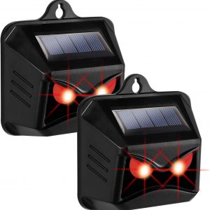 4 Pack Solar Animal Repellent – Ultrasonic pest repellers